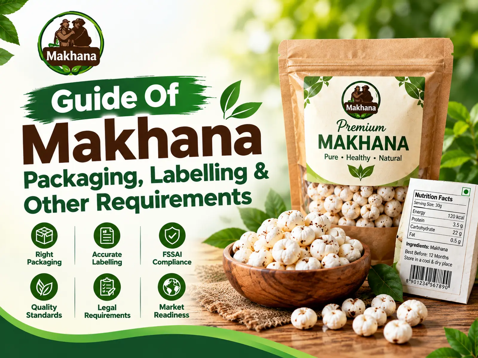 Guide Of Makhana Packaging